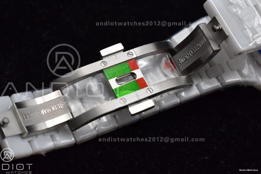 Calendar SmoothTexture on White Ceramic Oak A Best Bracelet Edition Royal 1052 Perpetual 26579cb Ceramic APSF 0501